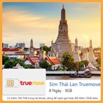 Sim du lịch Thái Lan 8 Ngày - 9GB & Nghe Gọi