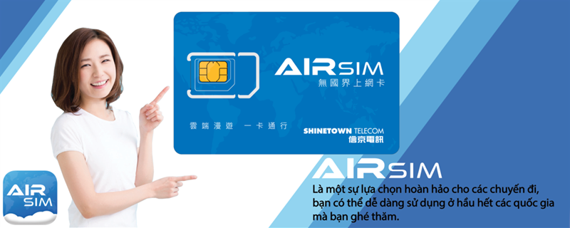 Du lịch Nhật cùng sim AIRSIM